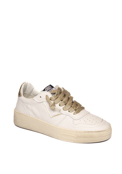 Sneaker hyper bianco/oro 4B12 | HYPER DPELLE-D826